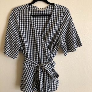 Loft Wrap Blouse